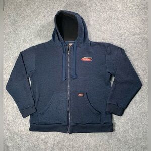 Dickies Mens Blue and Gray Hoodie